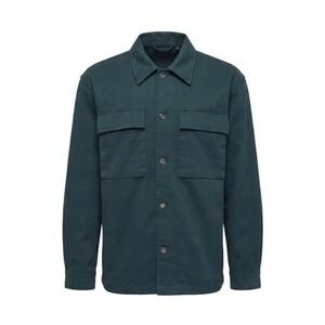 Mode of One Mens Deep Malachite Green Twill Utility Shacket XXL‎ 100188085MN